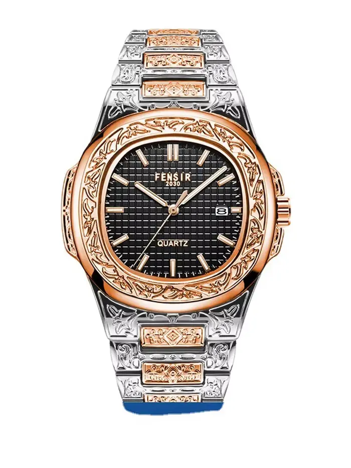 Montre rétro gravée grandes répliques