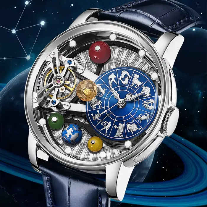 Montre automatique pour homme HANBORO