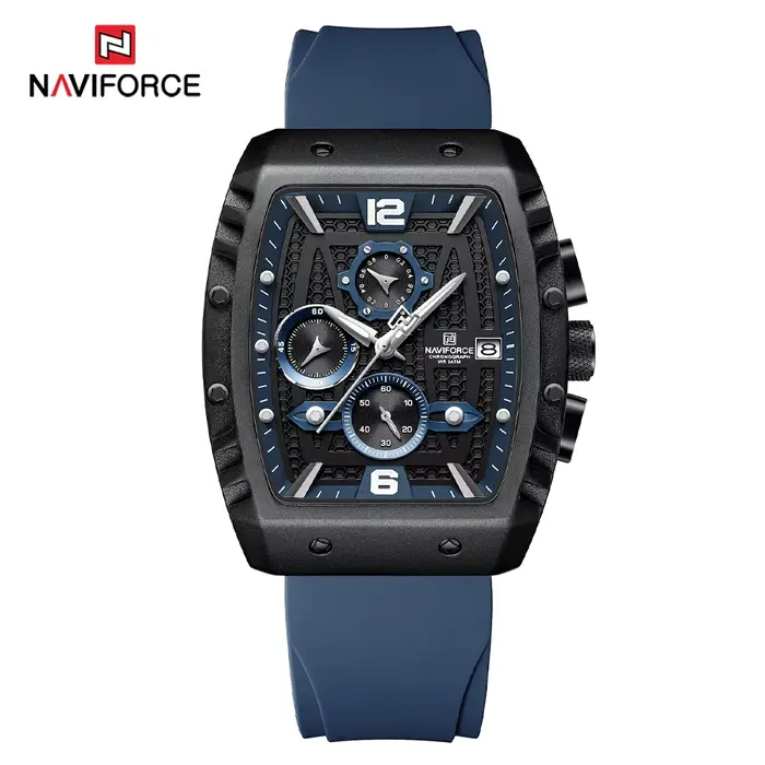 2025 nouvelle montre-bracelet homme NAVIFORCE haut de gamme qualité étanche chronographe montre à Qu