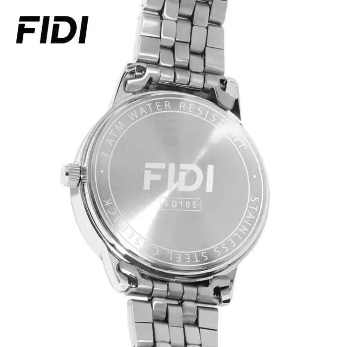 Montre FIDI élégante pour femmes avec fonction date, résistante à l'eau, idéale pour les occasions formelles et les tenues de tous les jours