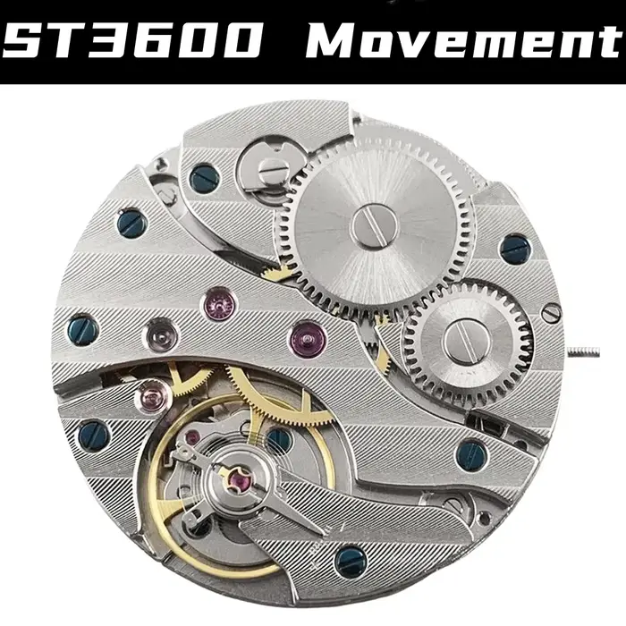 Remontage mécanique à main pour montres, mouvement de montre, pièces d'accessoires, ST36, 17 bijoux,