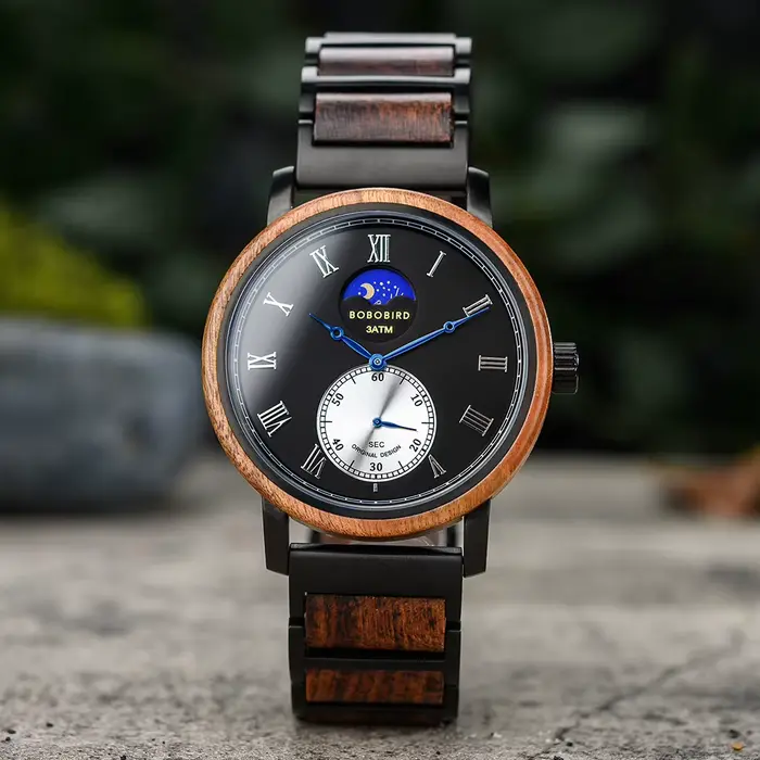 BOBO BIRD – montre en bois pour hommes