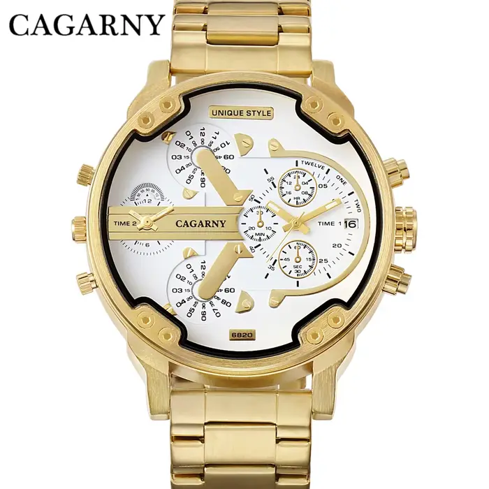CAGARNY – montre-bracelet multifonction pour hommes