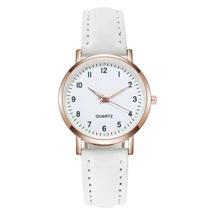 Montre de mode pour femmes ceinture en cuir montres dames de luxe analogique Quartz lumineux montre-bracelet horloge Relogio Feminino