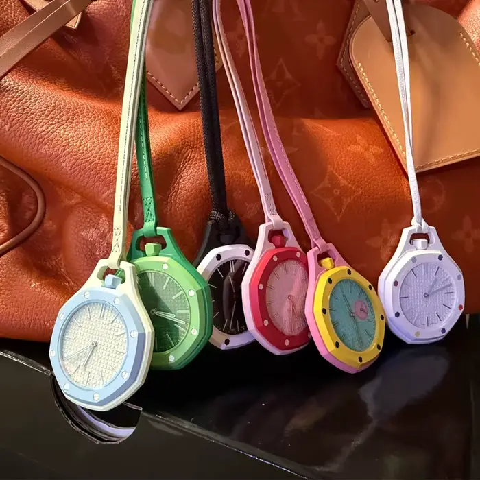 Montre de poche AP Collaboration 2026 montre-bracelet à quartz élégante résistante à l'eau avec bracelet en cuir pour femmes et hommes occasions spéciales