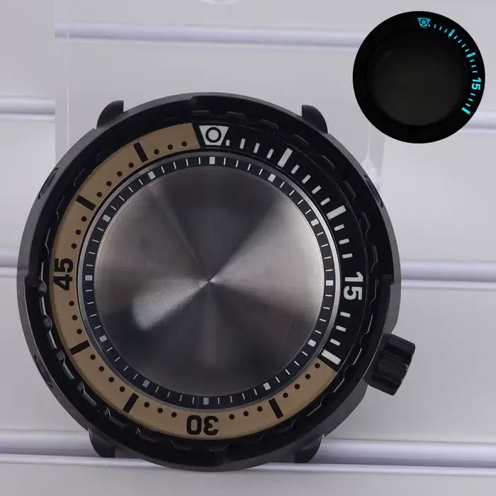 Boîtier de montre de plongée modifié 47mm