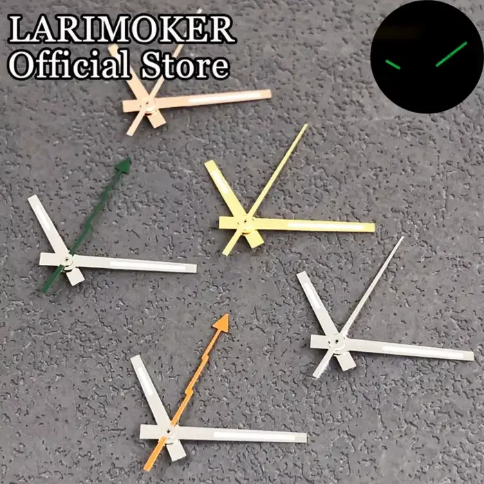 LARIMOKER – aiguilles de montre en argent/or/or Rose de haute qualité