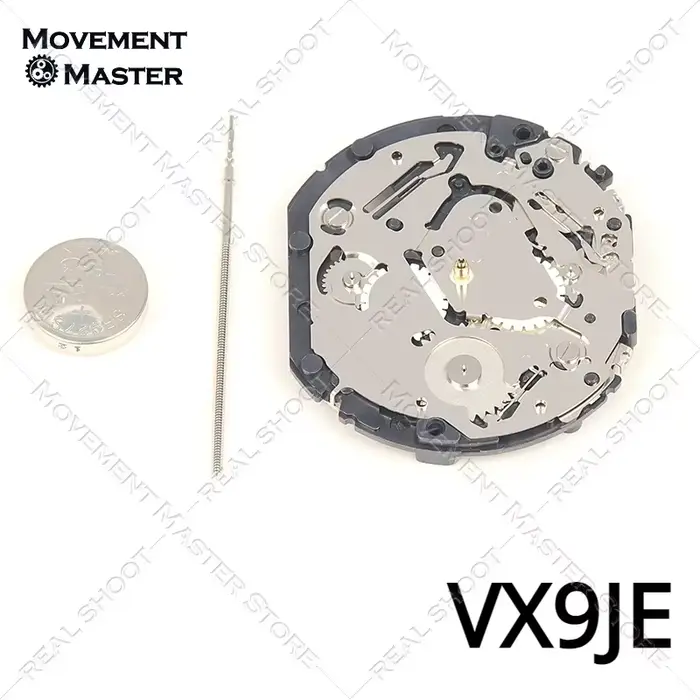 Mouvement japonais Original VX9J, 6 aiguilles, 3.6.9 petites secondes, mouvement à Quartz VX9JE, acc