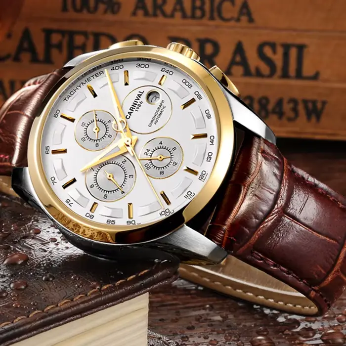 Montres-bracelets mécaniques automatiques pour hommes