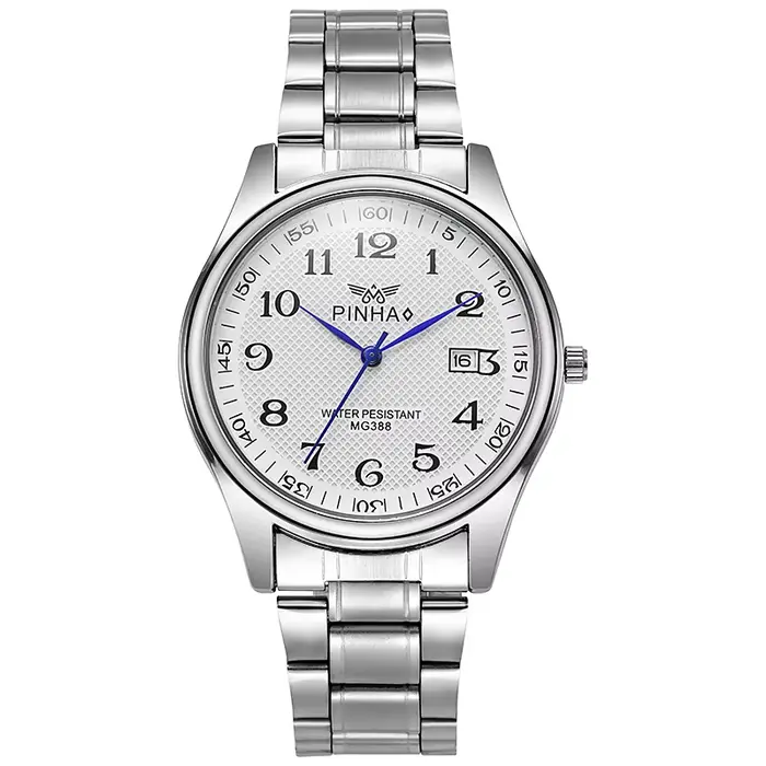 Montre en acier inoxydable XUNCHELL Quartz pour homme style casual et fashion occasions spéciales