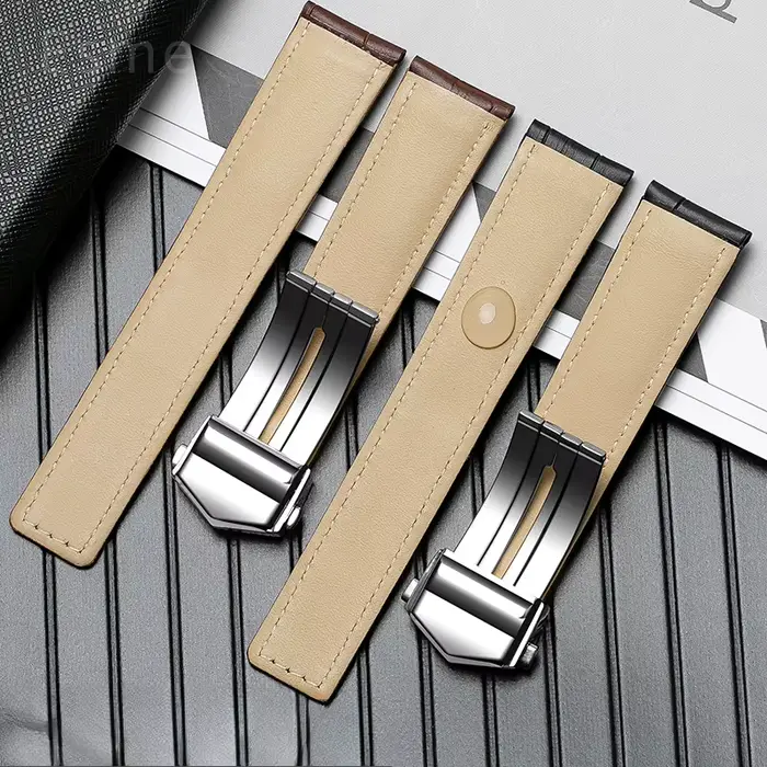 Bracelet de Montre en Cuir de Vache group