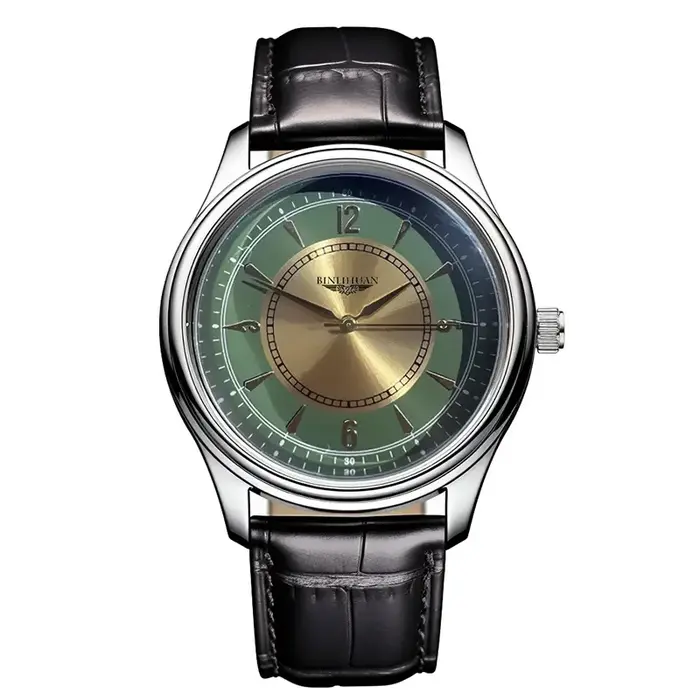 Montre-bracelet de luxe pour homme avec mouvement quartz résistant à l'eau et design anti-magnétique pour affaires et soirées spéciales