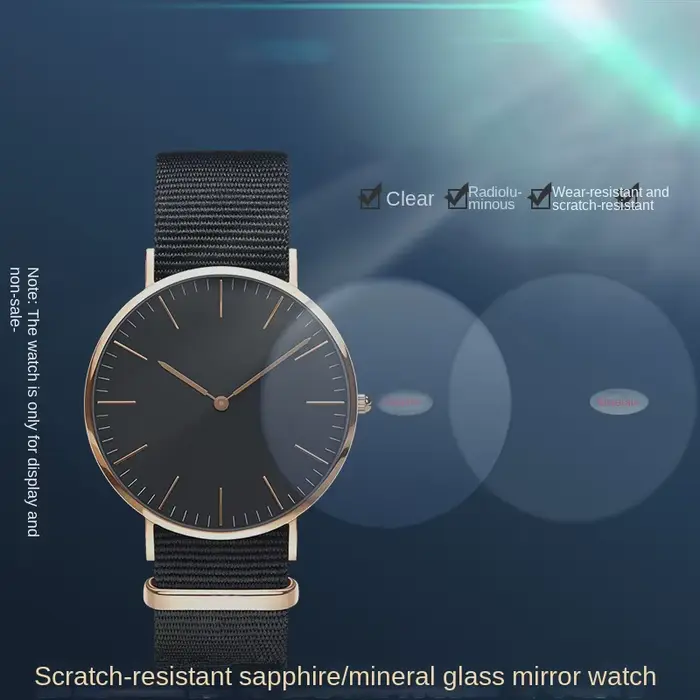 Bracelet de montre en hematite pour homme largeur réglable couleurs variées occasions spéciales montres élégantes