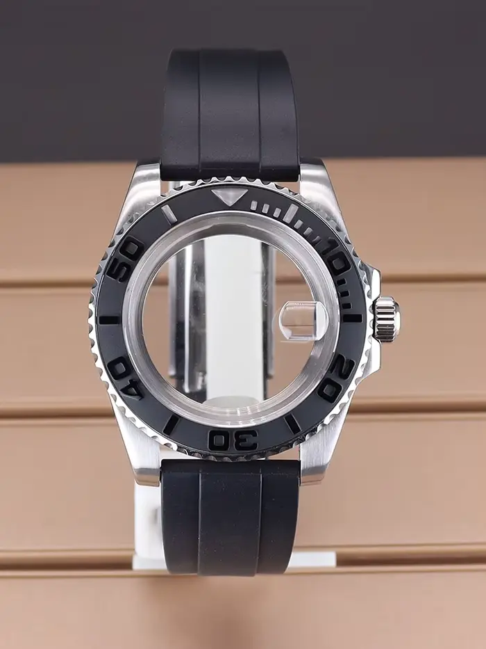 Boîtier de montre étanche 40mm 200M, verre saphir pour Yacht NH35 NH36 NH38 4R36 Miyota8215 ETA2824,