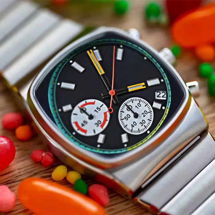 Montre homme CILOA, carrée, quartz, neuve, de haute qualité, étanche, mouvement automatique, mécaniq