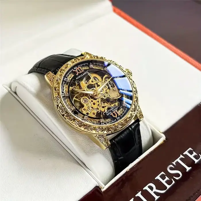 Nouvelle montre mécanique automatique de luxe légère et de haute qualité pour homme, montre pour hom