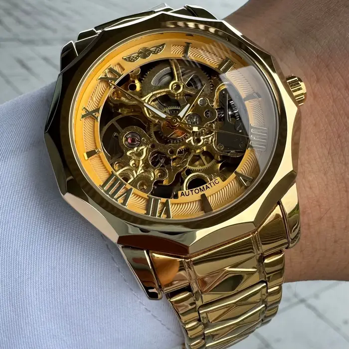 Montre squelette irrégulière WINNER Royal pour homme