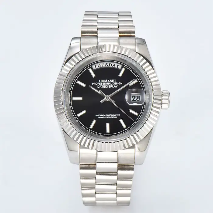 Montre Miyota 8285 pour hommes, 36mm/40mm, mouvement automatique, montres mécaniques avec boîtier en