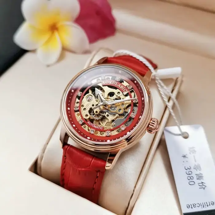 Nouvelle montre mécanique automatique pour femme