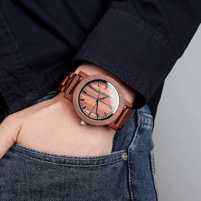 BOBO BIRD montre en bois pour hommes montres