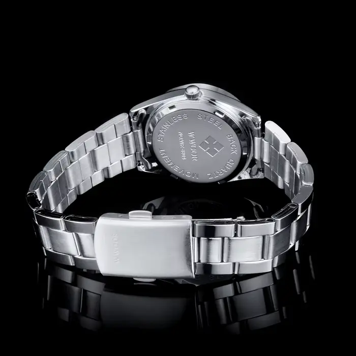 WWOOR nouvelle mode cadran rose dames montres à Quartz Montre de luxe pour les femmes étanche tenue décontractée Femme