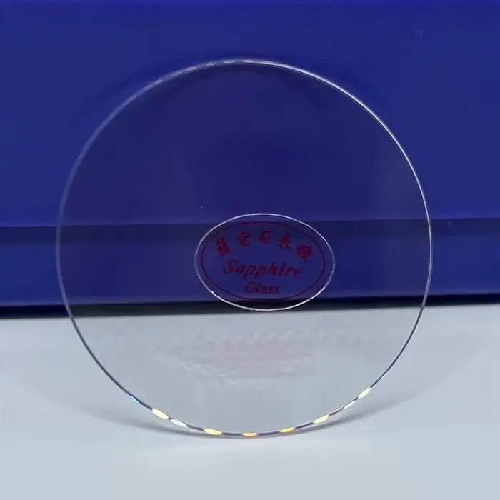 Verre saphir d'exception pour montre, cristal transparent, facile à installer, pour hommes et femmes, pour diverses occasions et styles