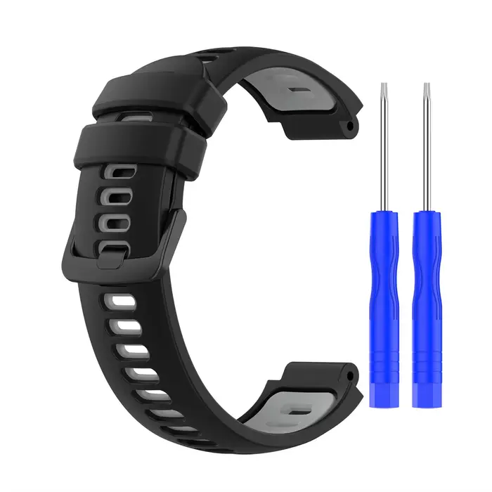 Bracelet de montre en silicone pour Garmin Forerunner 220 230 235 620 630 735XT accessoire de montre intelligente pour sportifs occassions spéciales