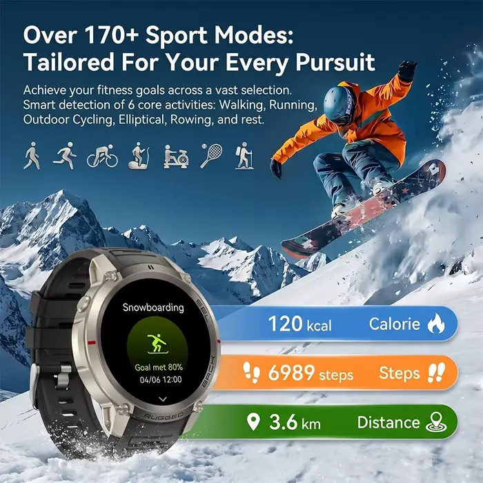 Montre connectée GPS six étoiles nouvelle génération 2026