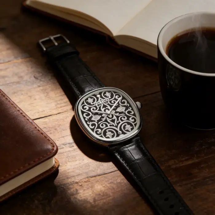 Montre-bracelet à quartz pour homme