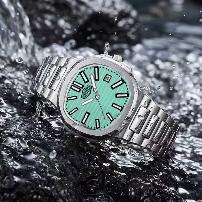HEROFORCE – montre pour homme en acier inoxydable