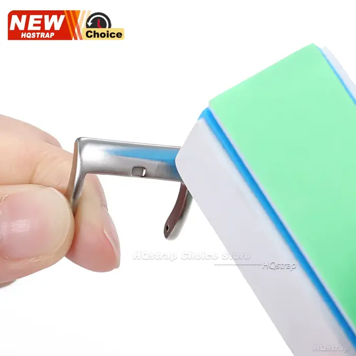 Tiges de polissage pour montres avec 4 côtés grain 1000/4000 outil de nettoyage et de polissage pour pièces de montres-bracelets nettoyage et entretien de montres pour horlogers occasions spéciales