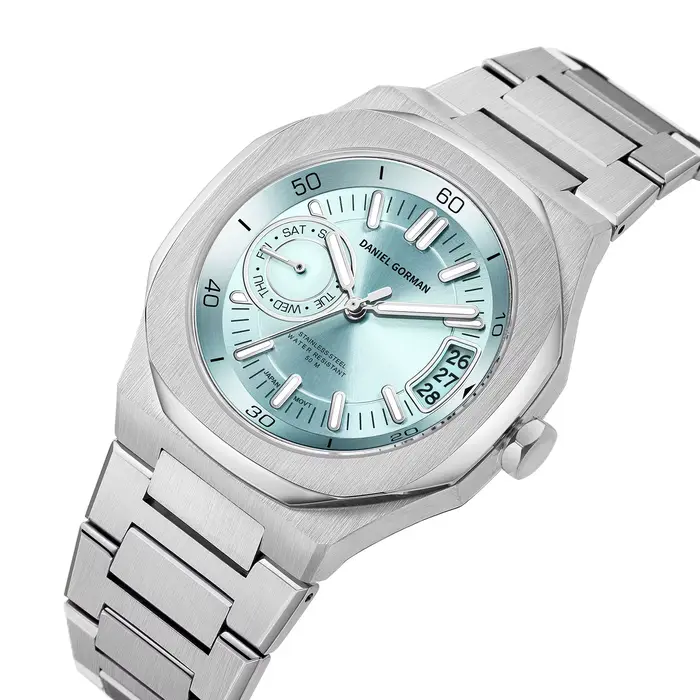 DANIEL GORMAN 40mm montre à Quartz de luxe pour hommes montre-bracelet de sport de mode de marque supérieure japon Movt 50m horloges lumineuses étanches