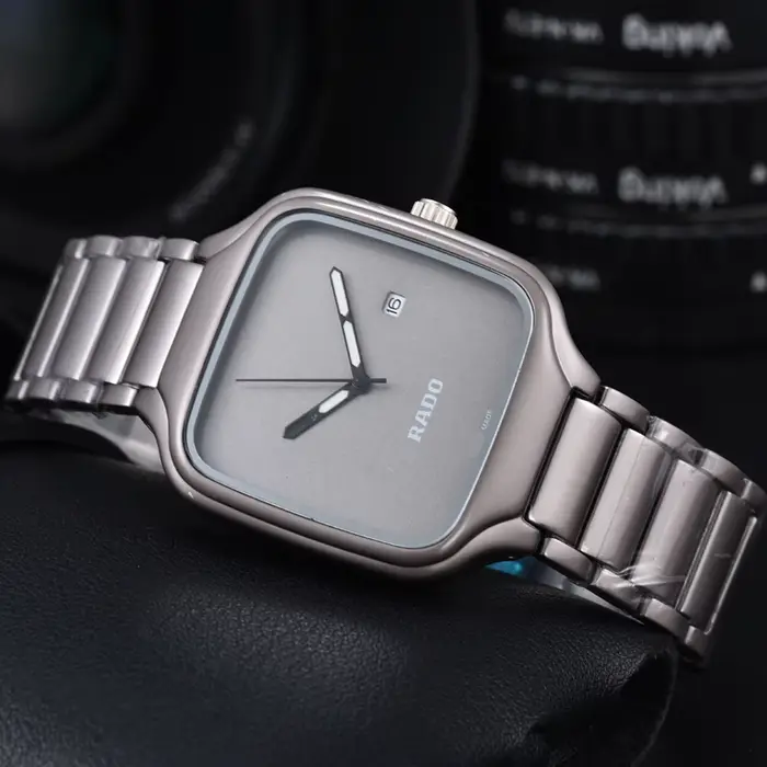 Montres classiques de qualité supérieure de marque Rado pour hommes