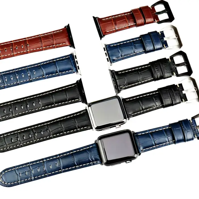 MAIKES – bracelets de montre en cuir de vache véritable