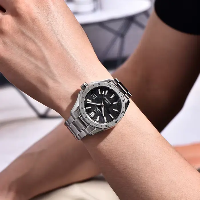 Montre PAGANI DESIGN GMT Luxe Automatique pour Hommes Résistante à l'Eau Occasions Spéciales