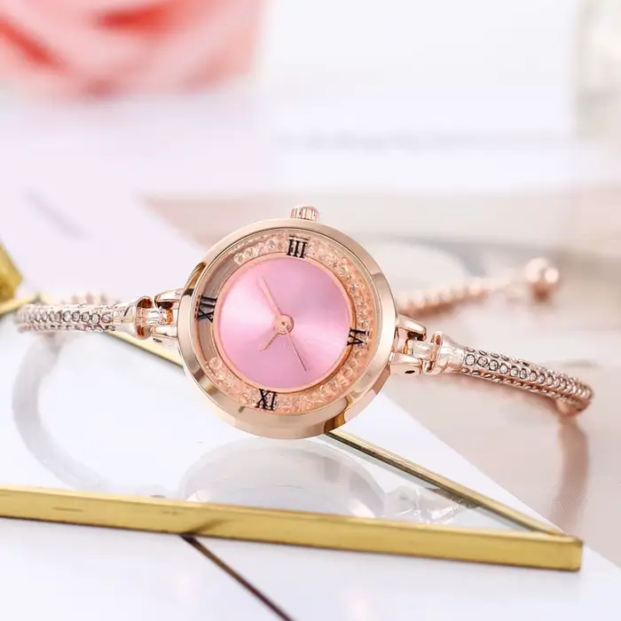 Mode montre pour femme bracelet fin