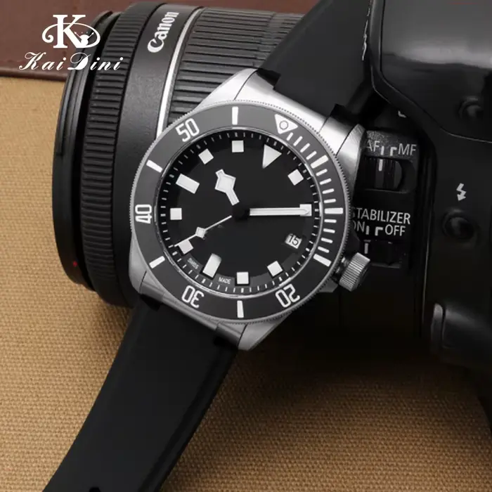Bracelet de montre en silicone pour Tudor PELAGOS