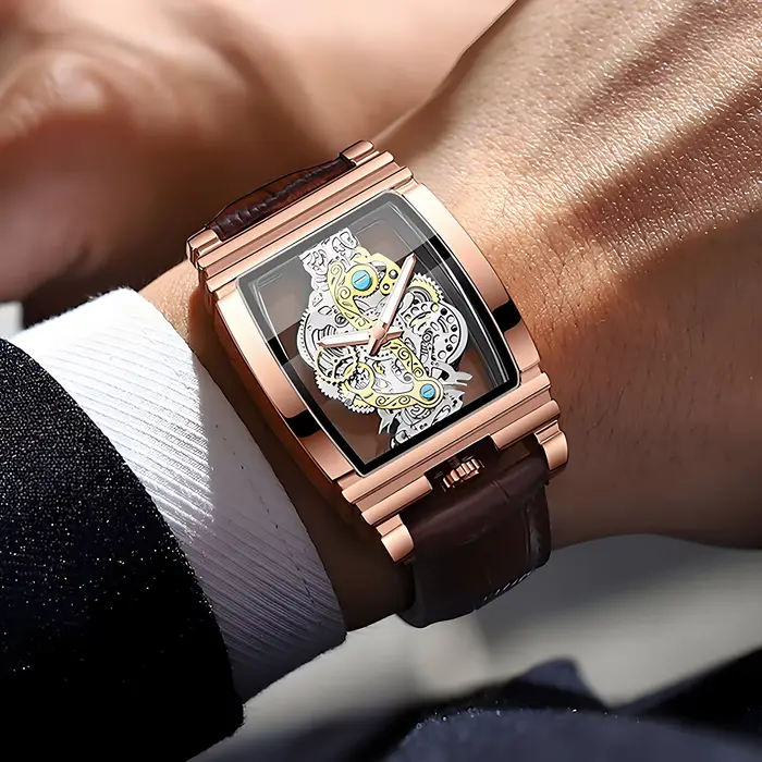 Montres à quartz vintage précises BINBOND pour hommes