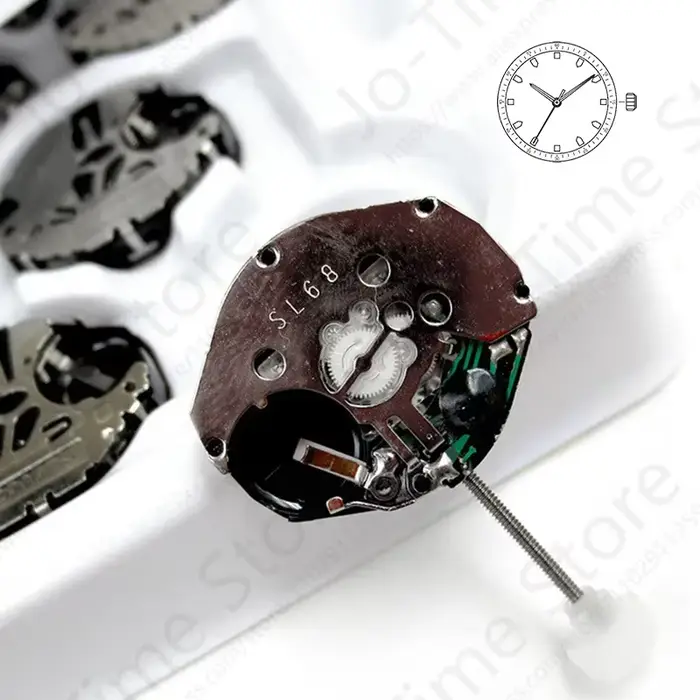 Mouvement de montre à quartz Sunon SL68 pour affichage de la date 2035 – Pièce de rechange abordable pour réparation de montres