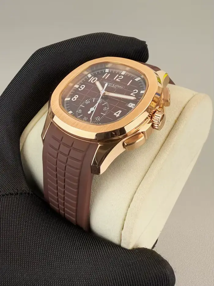 Montres pour hommes Top marque de luxe étanche aiguilles lumineuses chronographe montre-bracelet