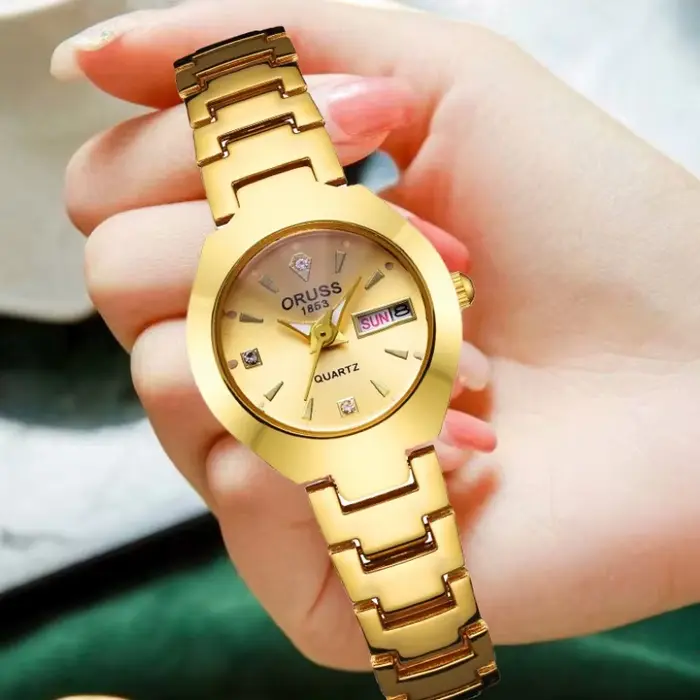Montre de couple étanche pour hommes et femmes