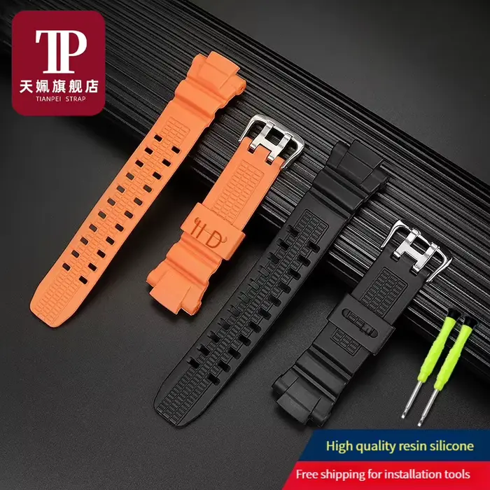 Bracelet de montre en Silicone pour Casio G-SHOCK série Aviation 5121 GW-3000B/2500/2000B/BD GW-3500B