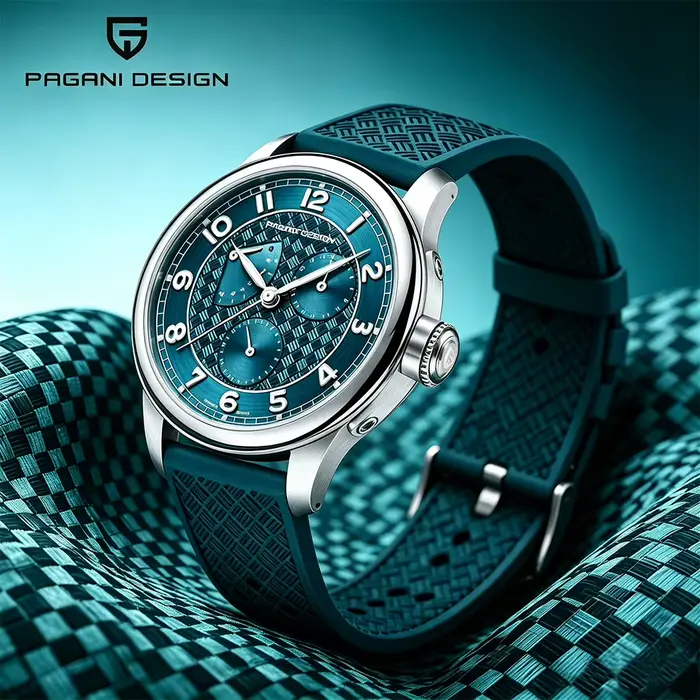 Montre Homme Quartz Paganidesign 2026 Multifonction Étanche Lumineuse Nouveau Modèle Élégant