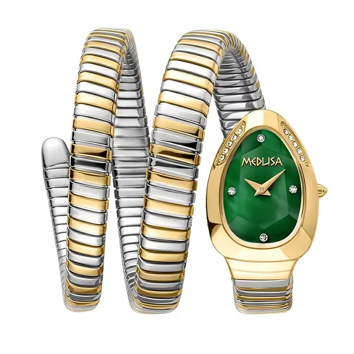 Montre MEDUSA 2026 : Nouveau bracelet en acier inoxydable 316L de haute qualité, montre-bracelet ser