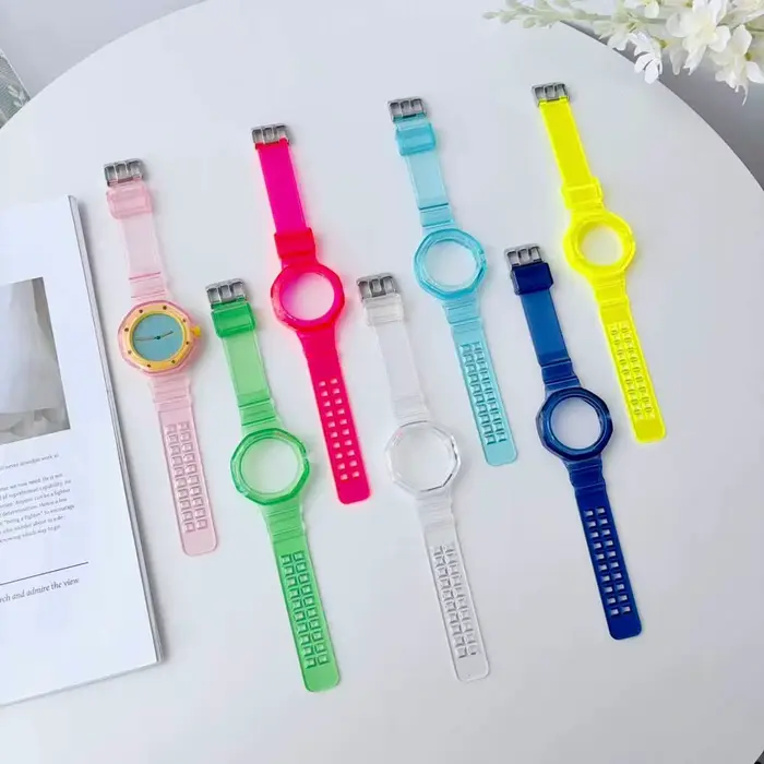 Bracelet de montre en TPU pour Swatch x AP Royal Pop