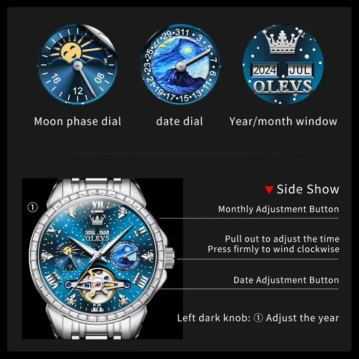 Montre Mécanique pour Homme