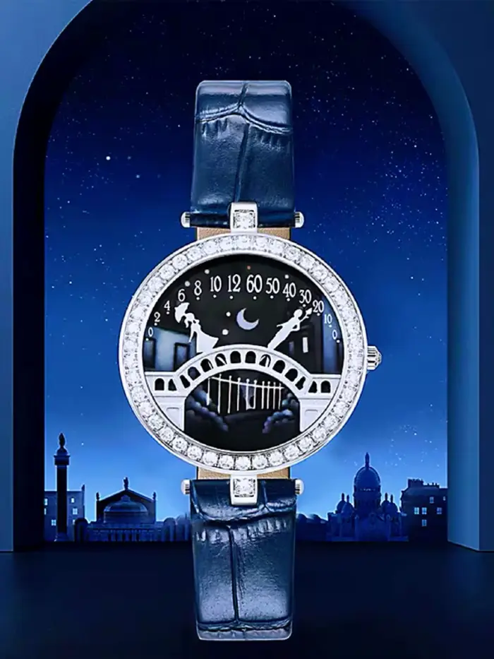 Lover Bridge montre femme mode tempérament personnalité littéraire