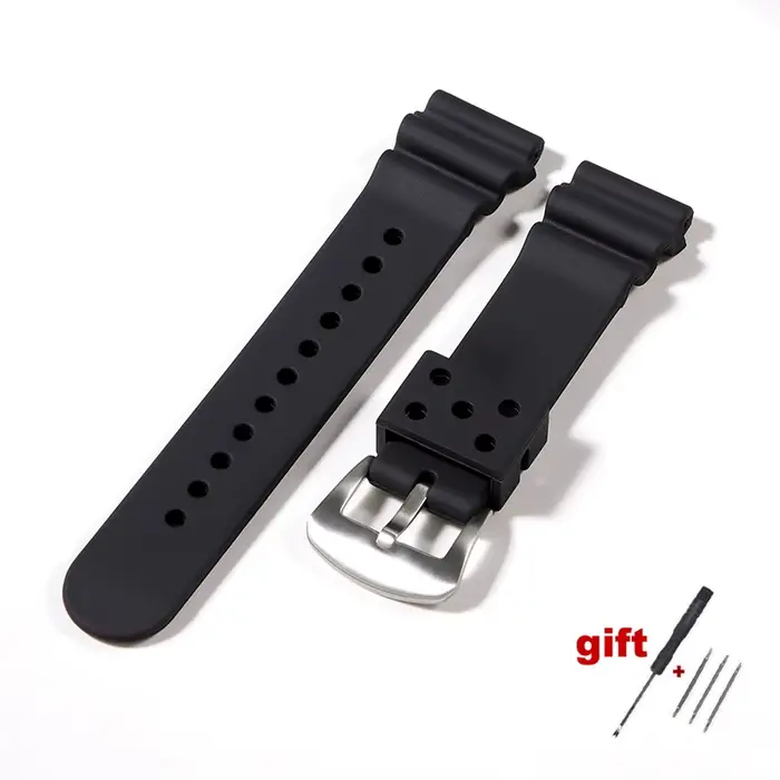 Bracelet de montre étanche pour SeATM Prospex SRP777J1, bracelet de plongée en silicone pour SeATM N
