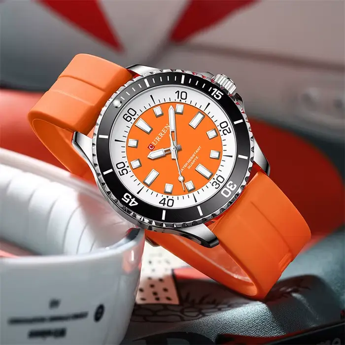 Montre à quartz unisexe Curren 8448
