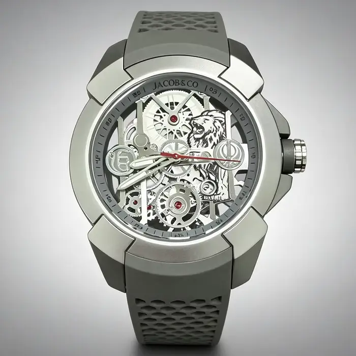 Montre Jacob & Co Cadran Lion Multifonctionnelle Pour Hommes Occasions Spéciales Couleurs Variées